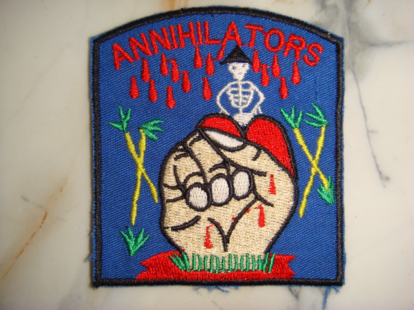 US Co 3rd BN 21st INFANTRY RGT 196th ANNIHILATORS, VIETNAM WAR PATCH