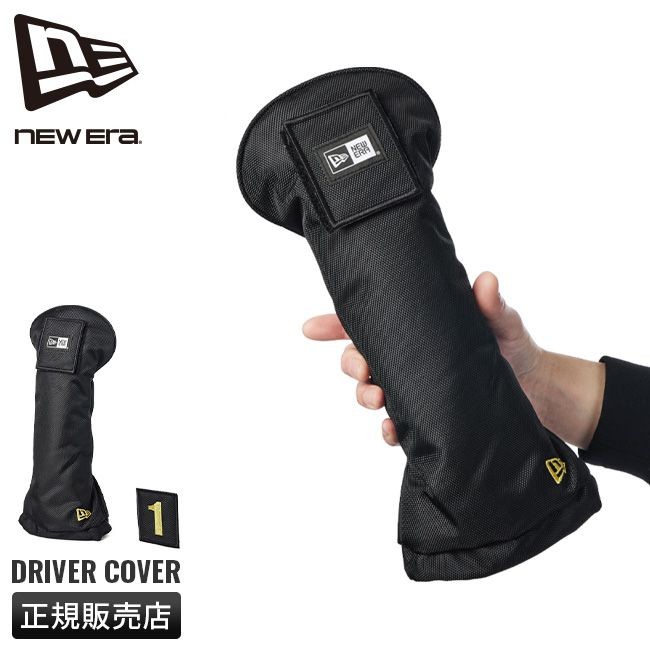 New Era 14518211 Golf Driver Headcover Premium Club Cover Metal Gold