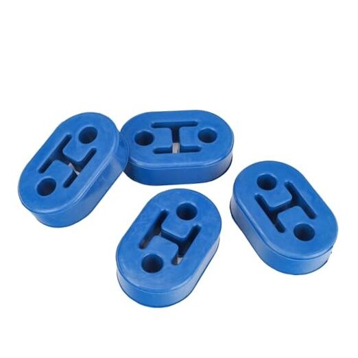 Exhaust Hangers Upgrade EPDM(More Durable than Rubber) Muffler Bushing BLUE