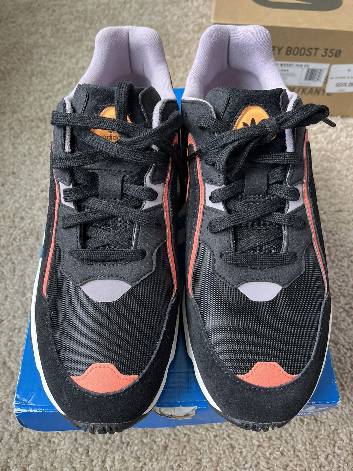 Size 11.5 - adidas Yung-96 Chasm Black Coral 2019