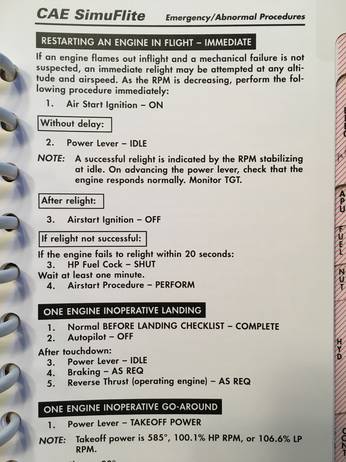 CAE Gulfstream III Operating Handbook