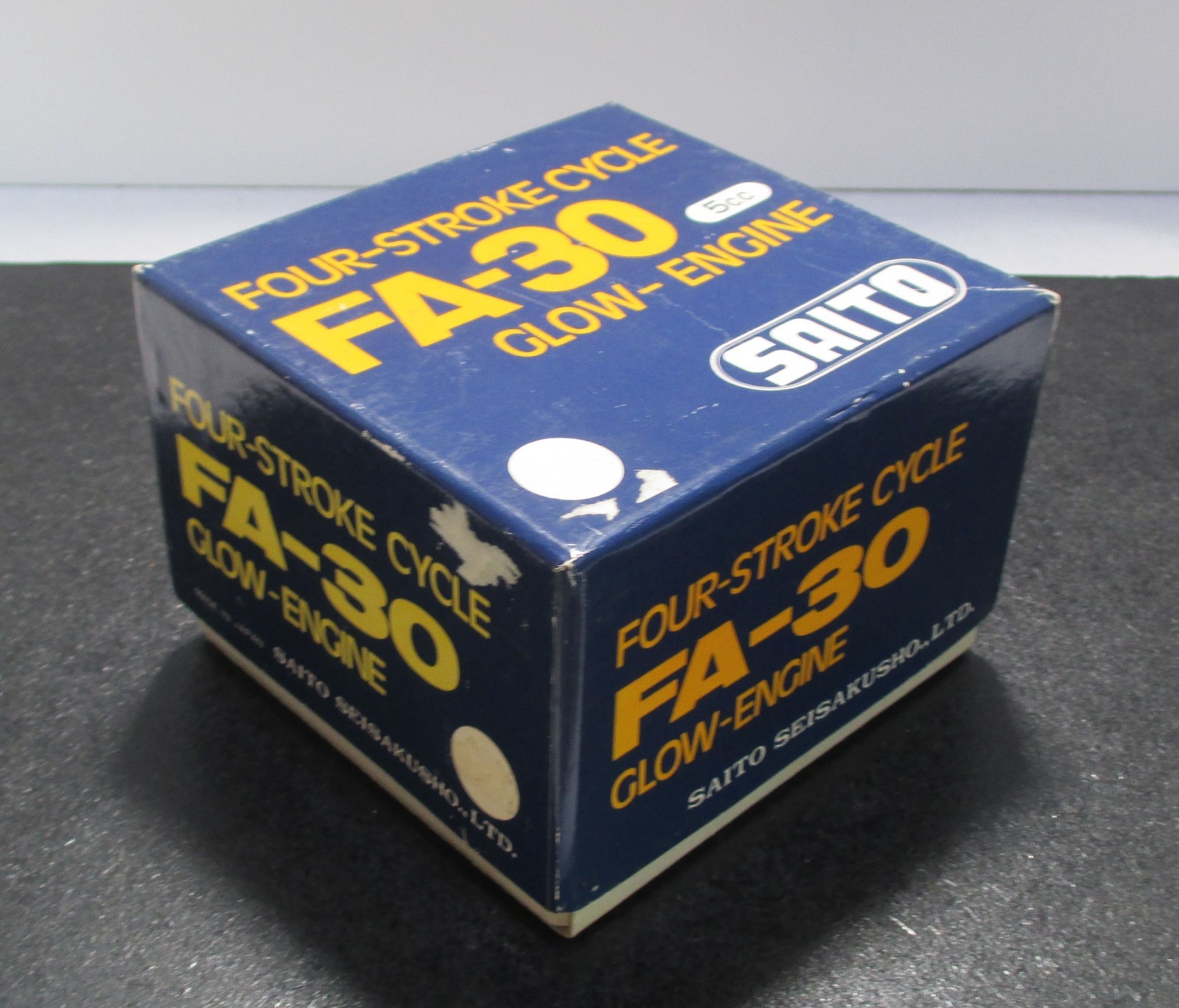 SAITO FA-30 Open rocker 5cc 4 stroke glow engine R/C for airplanes New f/s