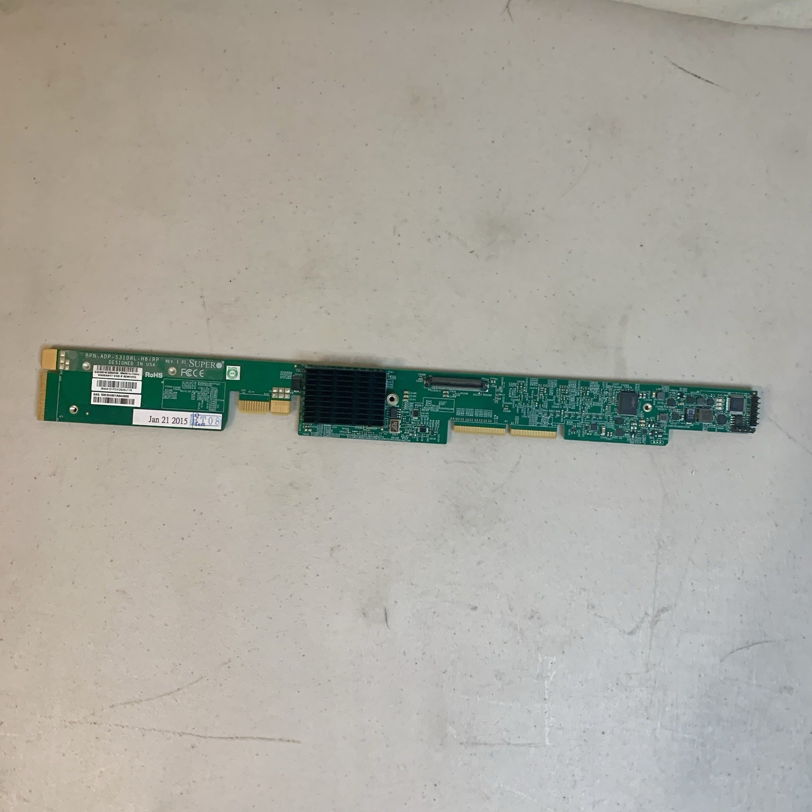 Supermicro LSI 3108 SAS3 12Gb/s Mezzanine RAID Controller BPN-ADP-S3108L-H6IRP