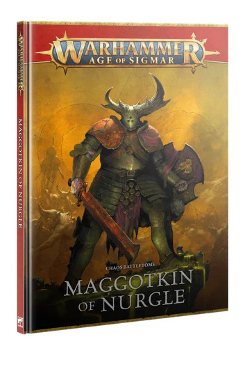 Chaos Battletome: Maggotkin of Nurgle - NEW - Free Shipping