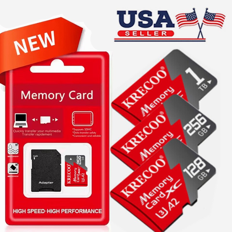 Micro SD Card 128GB 256GB 1TB Class 10 SDXC SDHC Ultra Memory Card Wholesale Lot