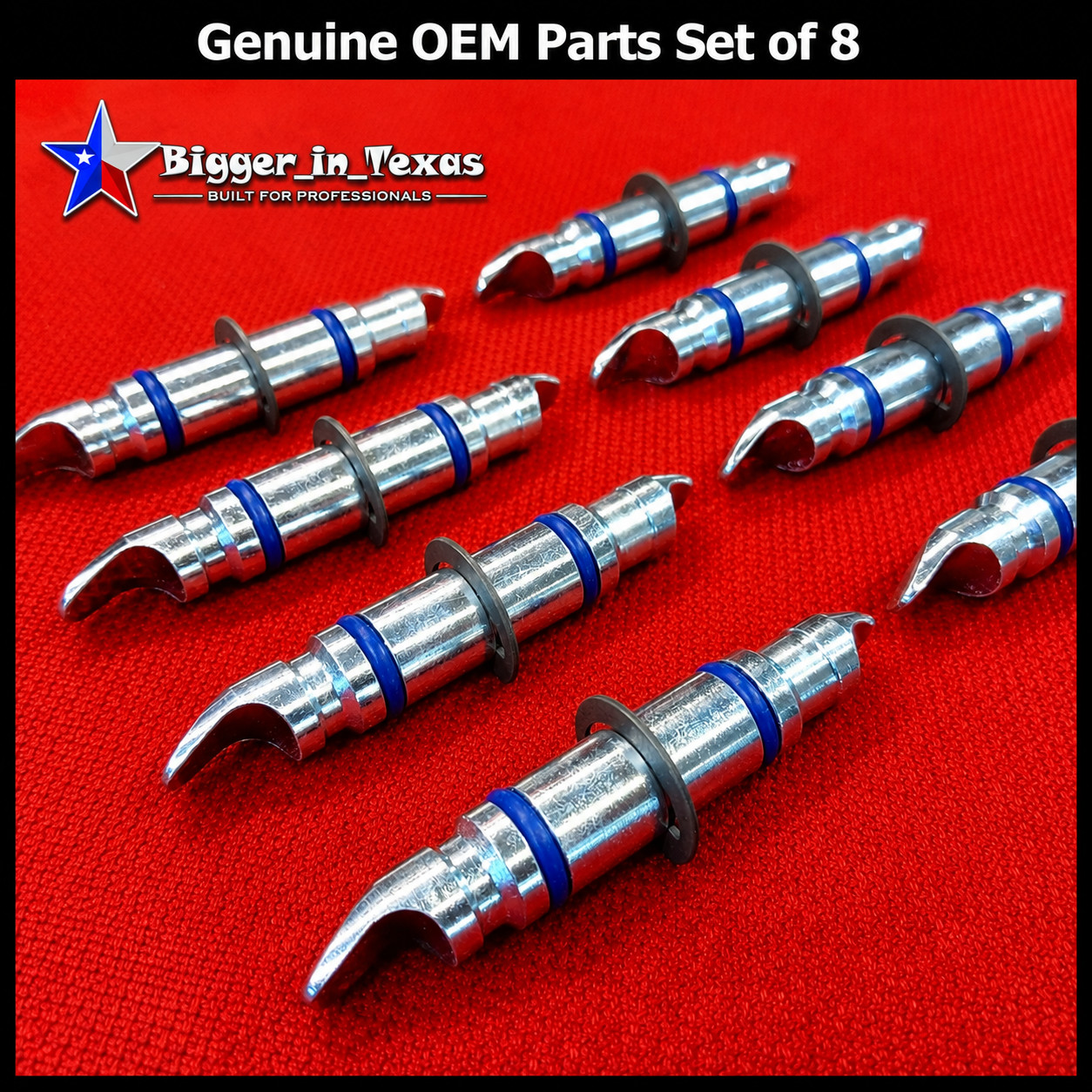 New! 8pcs OEM Hunter Alignment Wheel Clamp Reversible Rim Studs Pins 20-1898-1