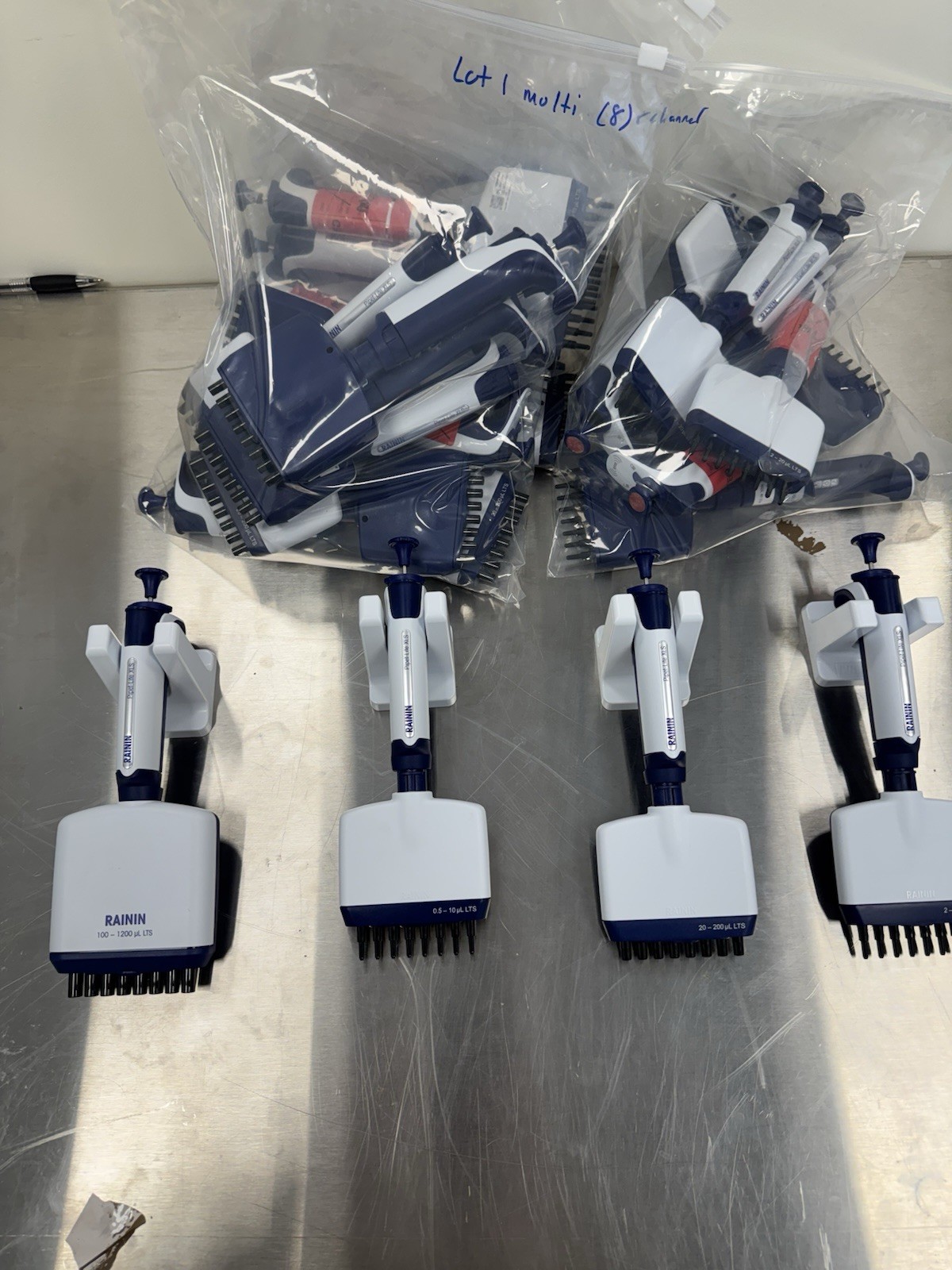 Rainin Pipet Lite XLS 8 Channel Pipette
