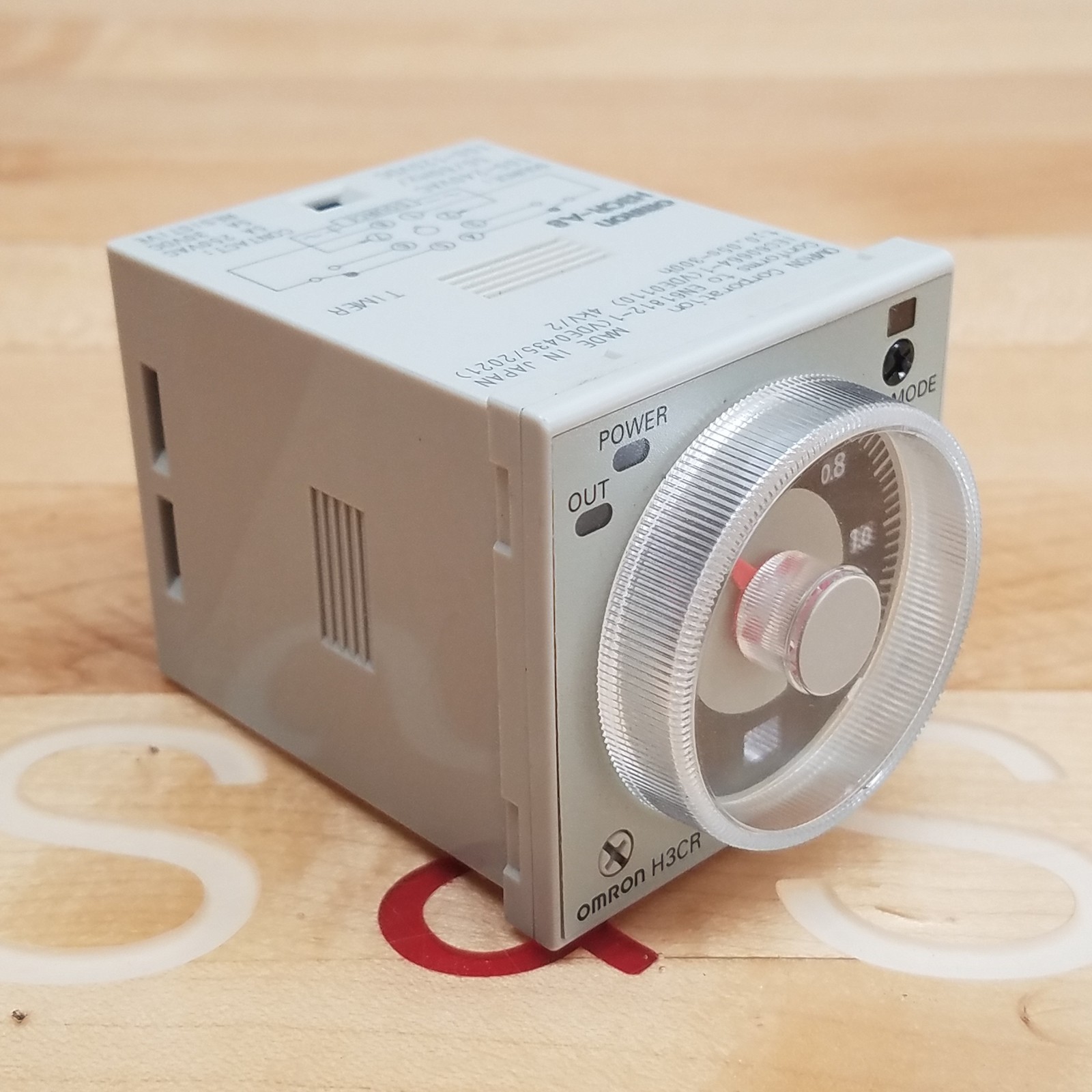 Omron H3CR-A8 Timer Relay, 0.05s-300h, 100-240VAC, 50/60Hz, 100-125VDC, 5 Amp