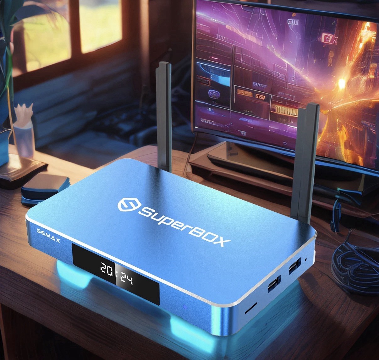 SuperBox S6 Max Smart TV Streaming Box All Channels HD