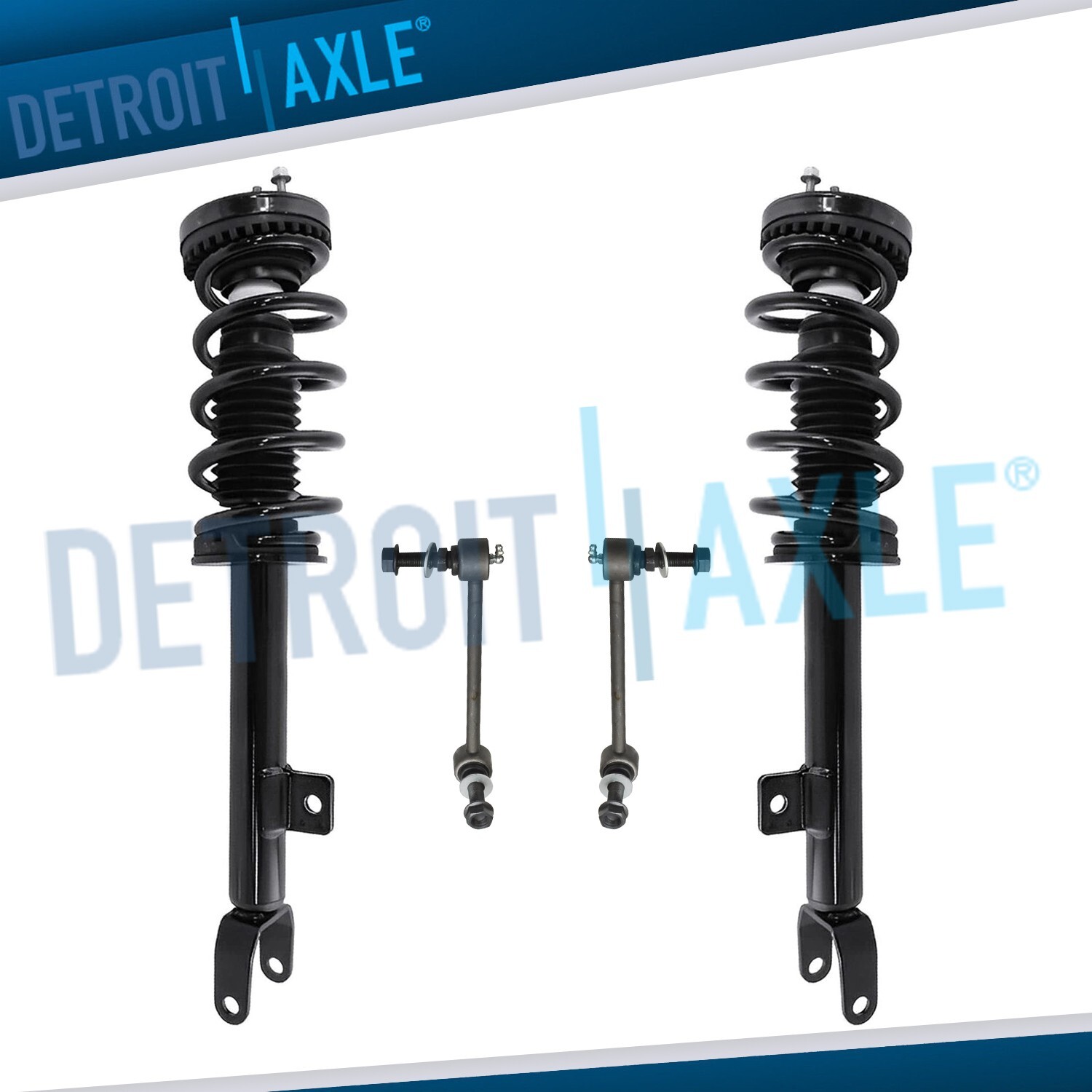 RWD Front Struts & Coil Spring Assembly Sway Bars for Dodge Charger Challenger