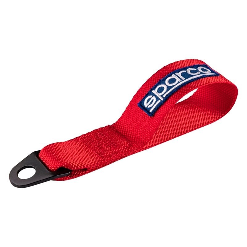 Sparco Red Polyester Tow Strap 6,600 lbs Load /0.791 ft. Leng. 01637RS IN STOCK
