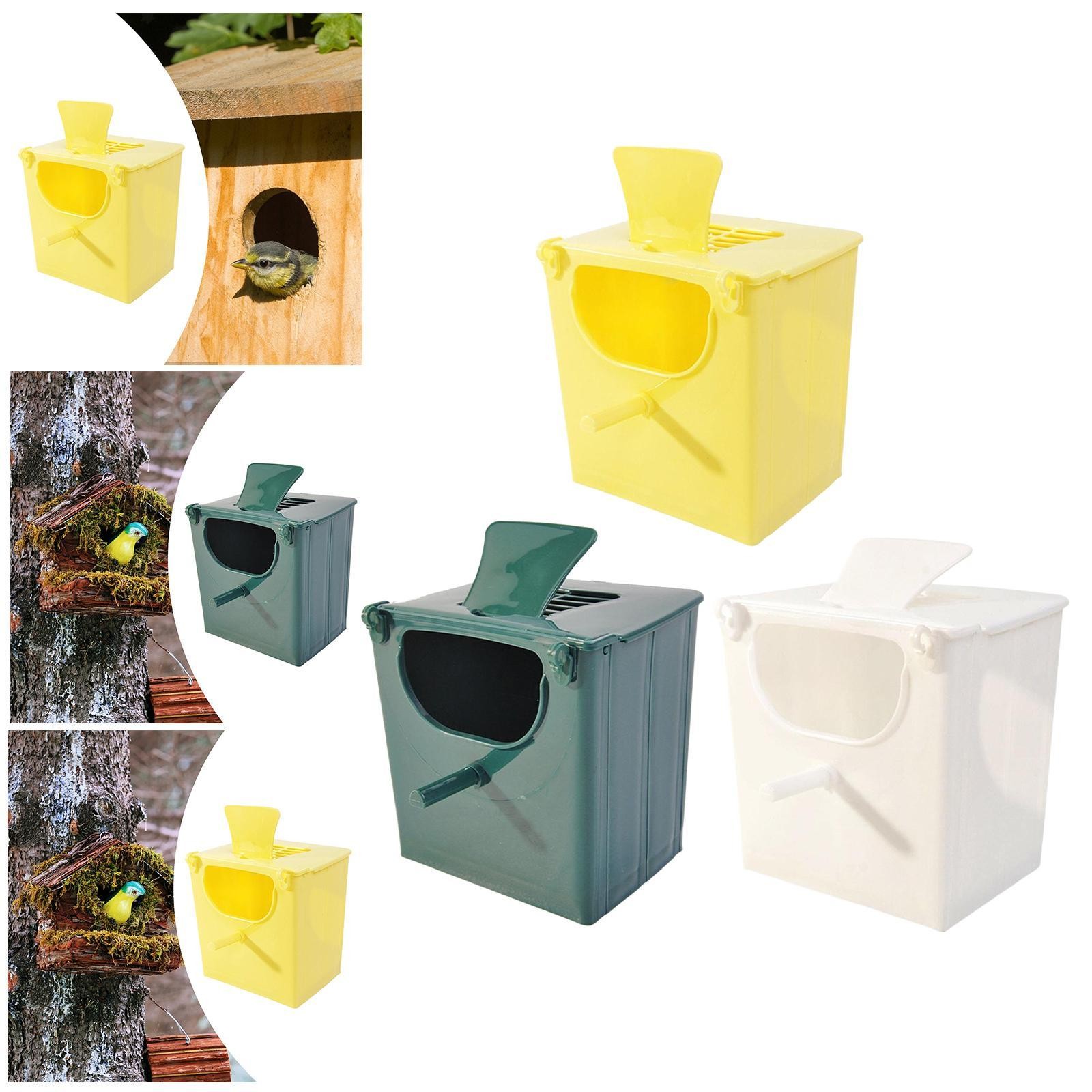 Birds Parrot Breeding Box Parakeet Cage Portable Bird Hatching Box Stable Bird