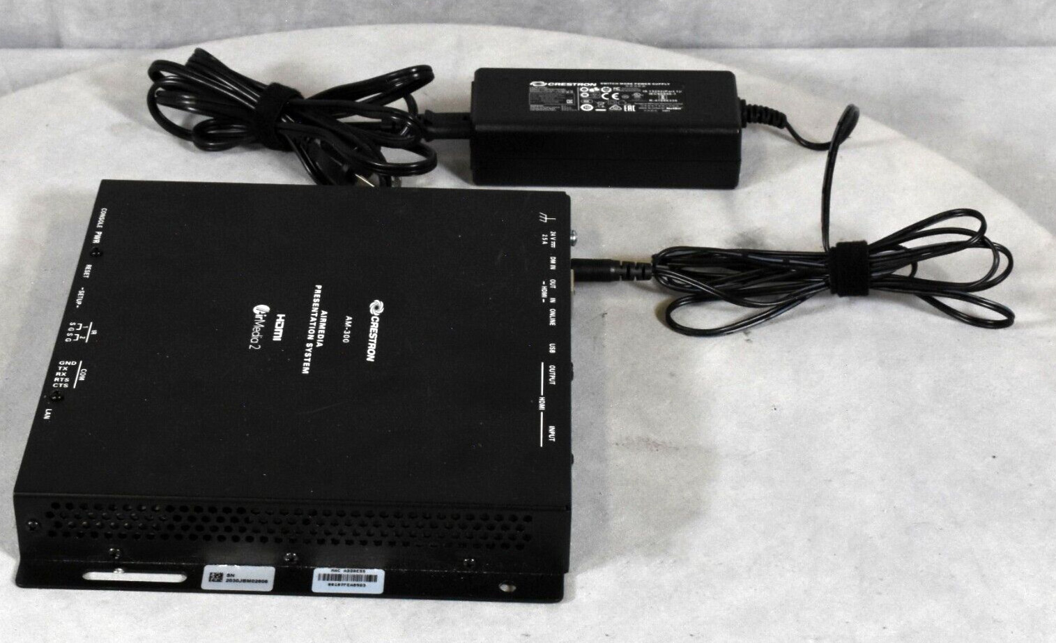 Crestron AM-300 AirMedia Presentation System with Power Supply, TESTED & WORKING