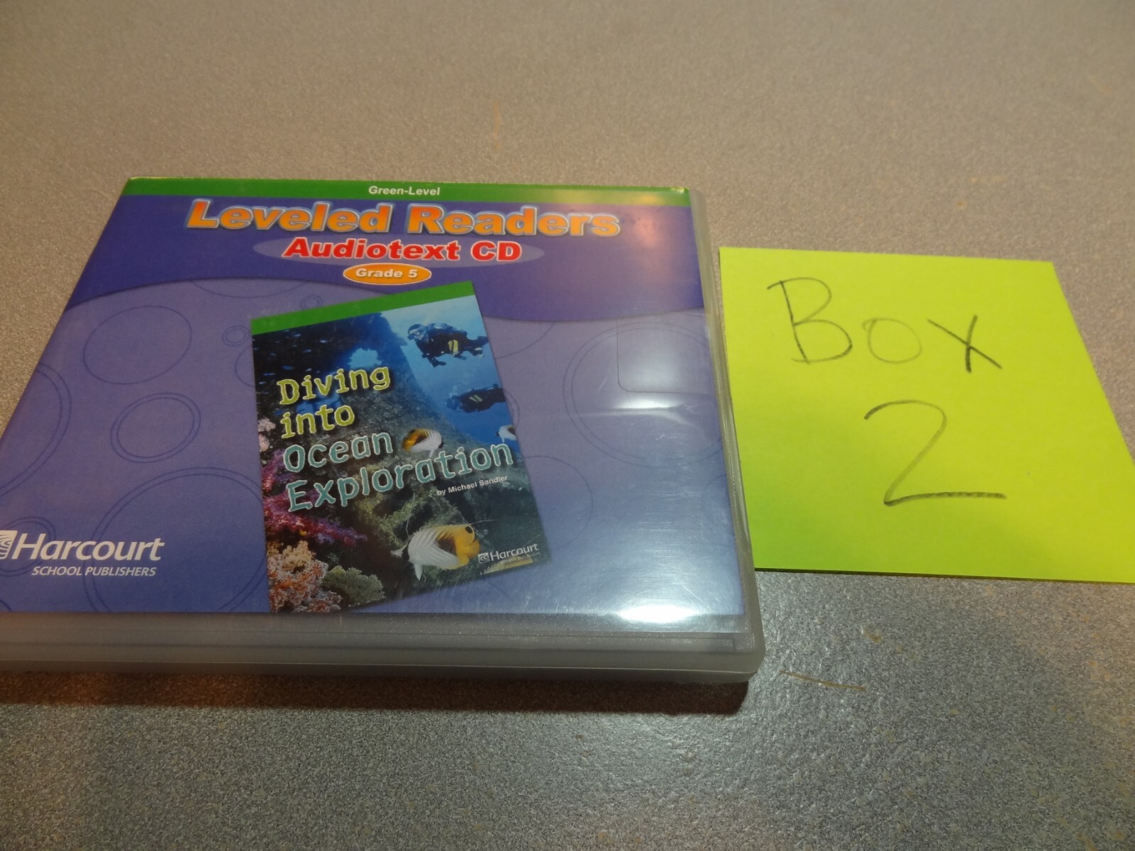 Harcourt Green Level Leveled Readers Audiotext CD Grade 5