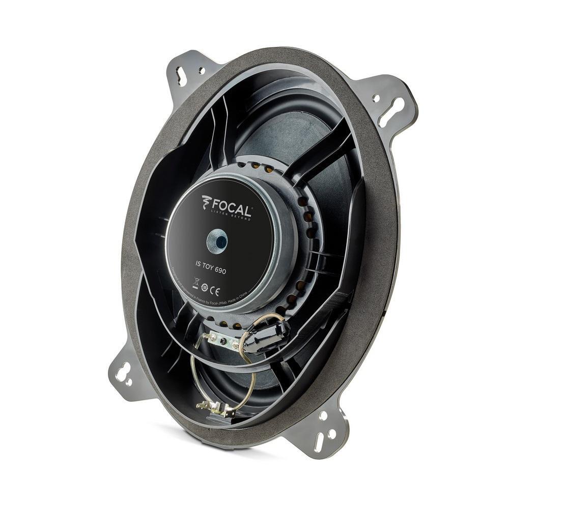 Focal IS TOY 690 Oval 6x9" Speakers Compatible with Toyota Tacoma Double Cab