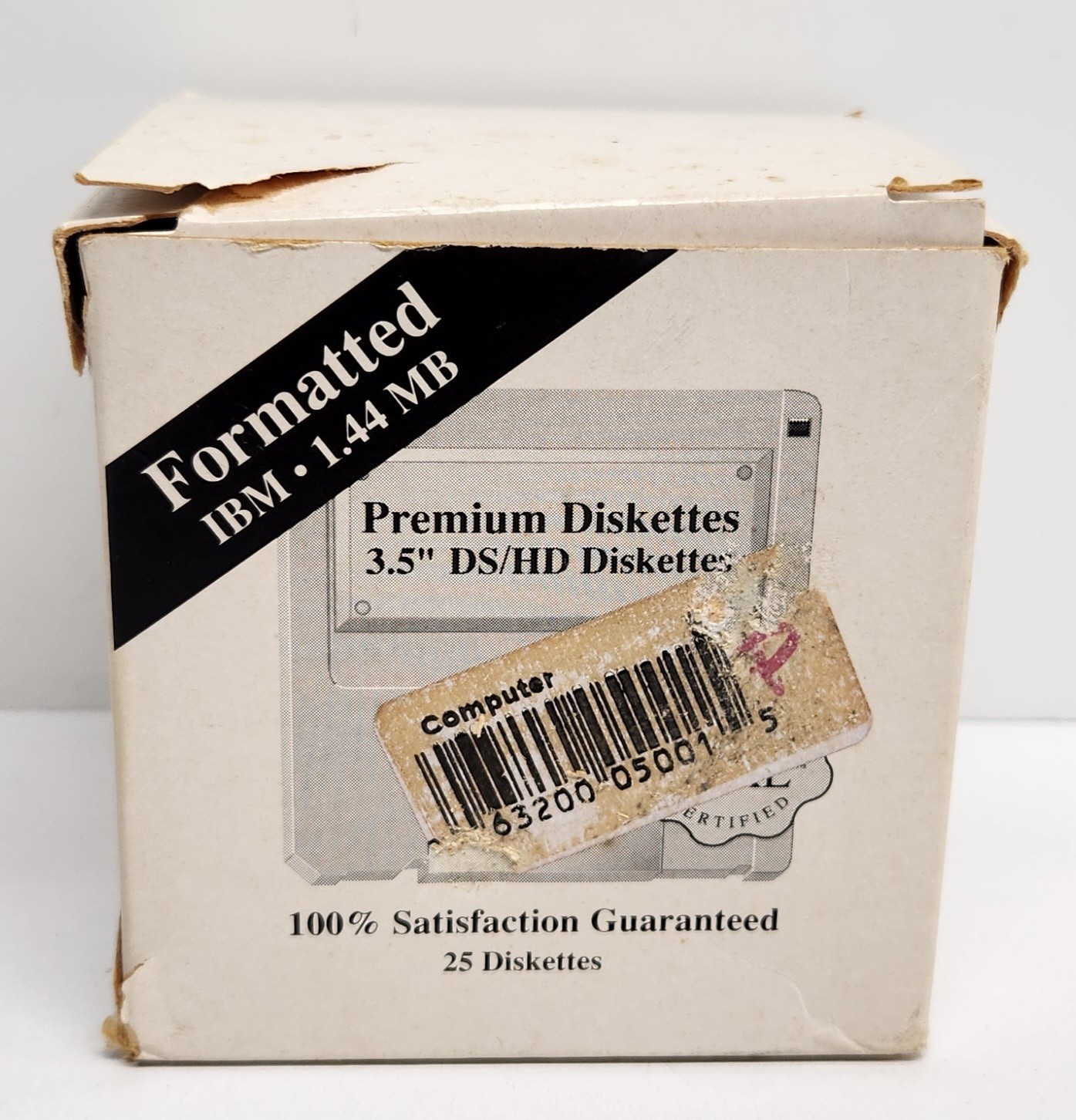 IBM 3.5” Floppy Disks 1.44MB HD Lot of 25 Sealed Vintage Diskettes NOS Free Ship