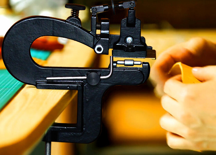 809 DIY Manual leather skiver Leather Paring Machine Leather splitter