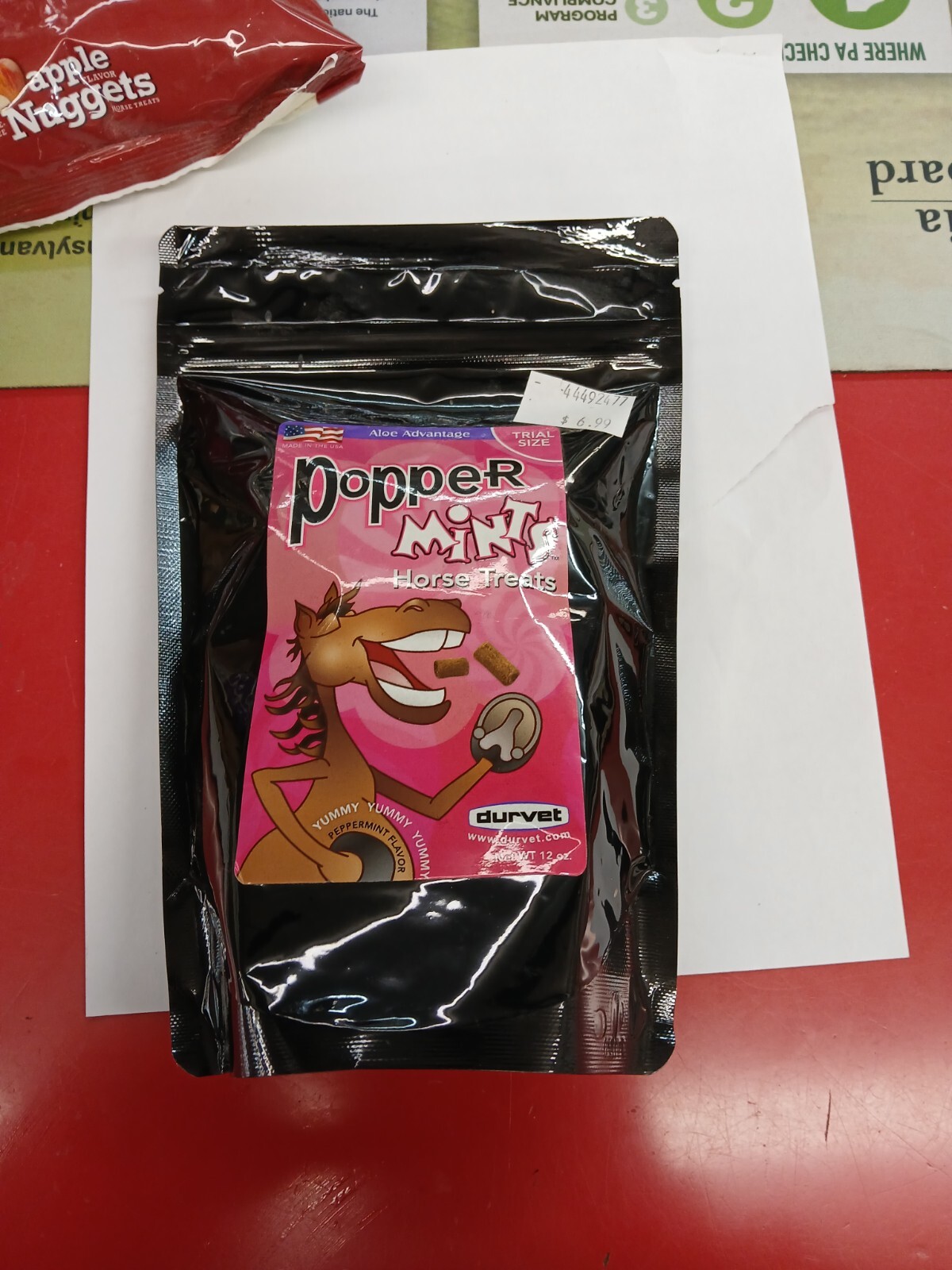 ALOE ADVANTAGE ( POPPER MINTS ) 12 OZ PACKAGE HORSE TREATS