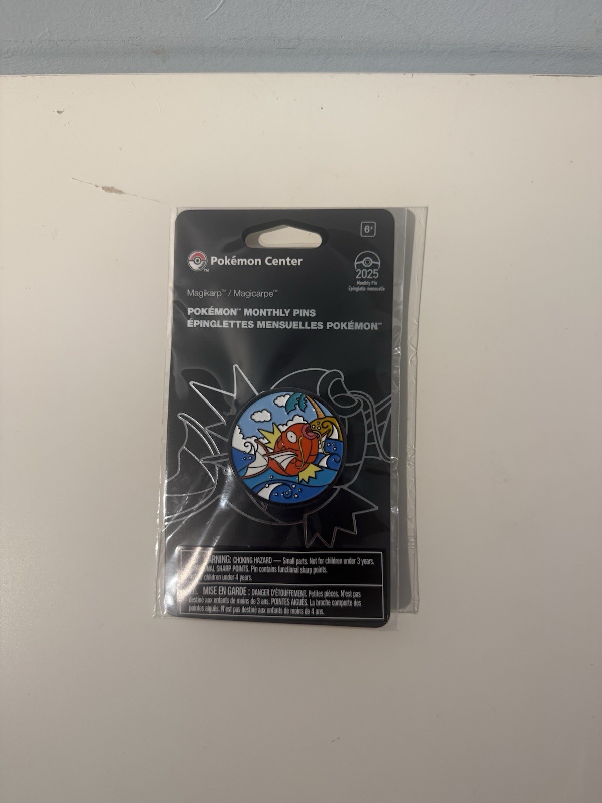 Pokemon Magikarp Pokémon Monthly Pins: Habitat Pin (5 of 12)