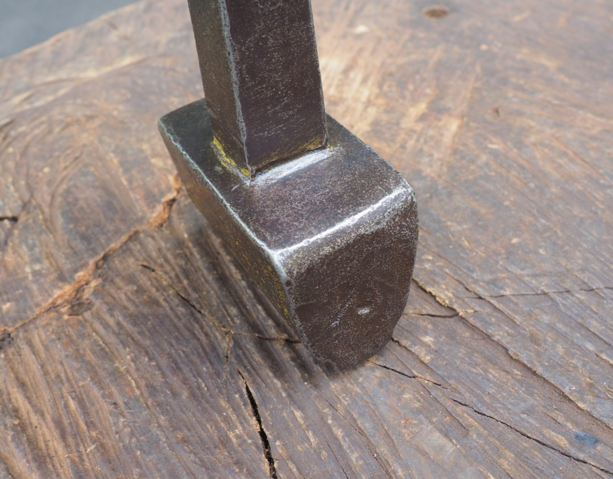 NICE 3/4" BOTTOM FULLER 7/8" HARDY BLACKSMITH ANVIL FORGE BLADESMITH KNIFE TOOL