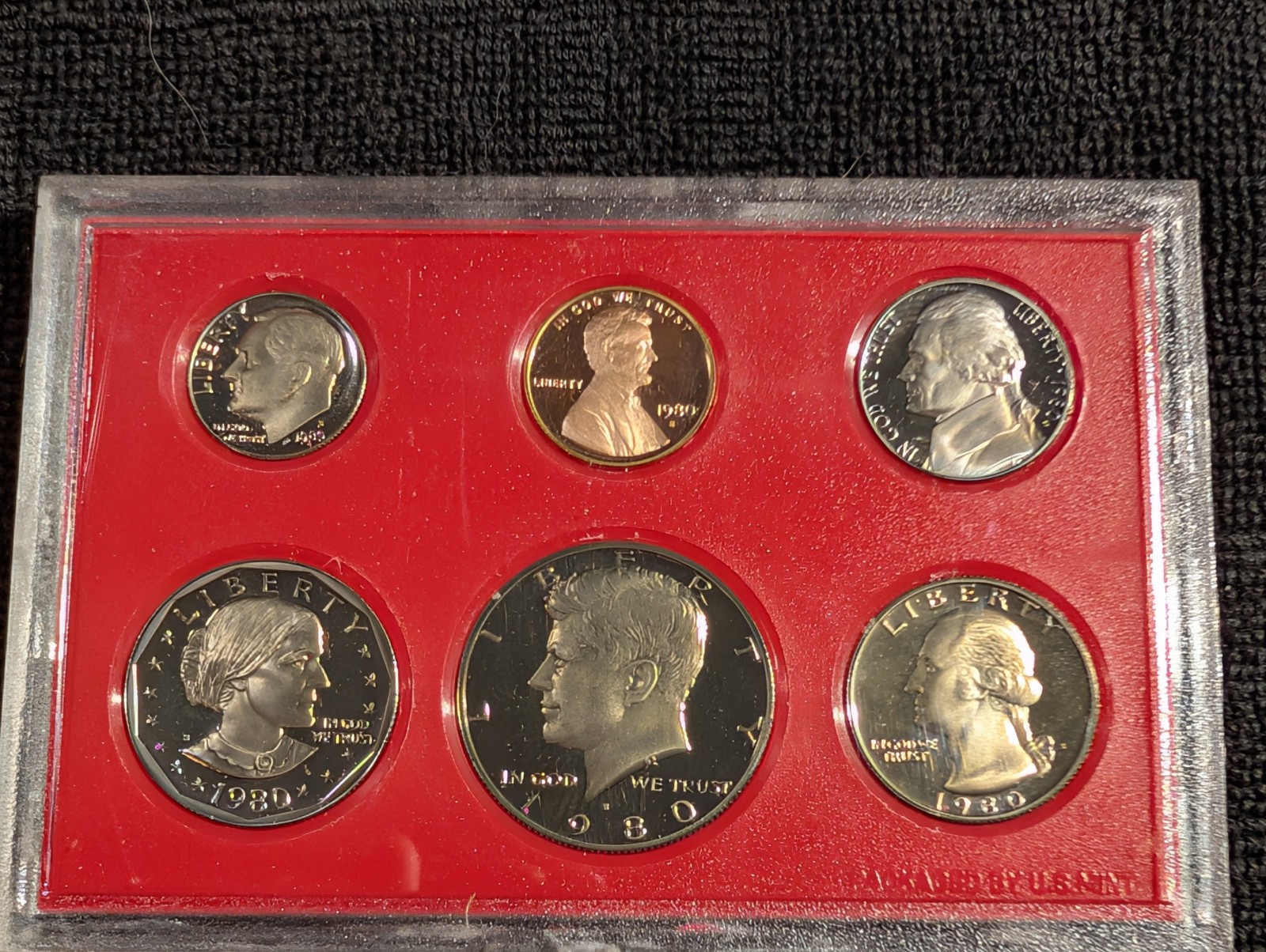 1980 US Proof set OGP