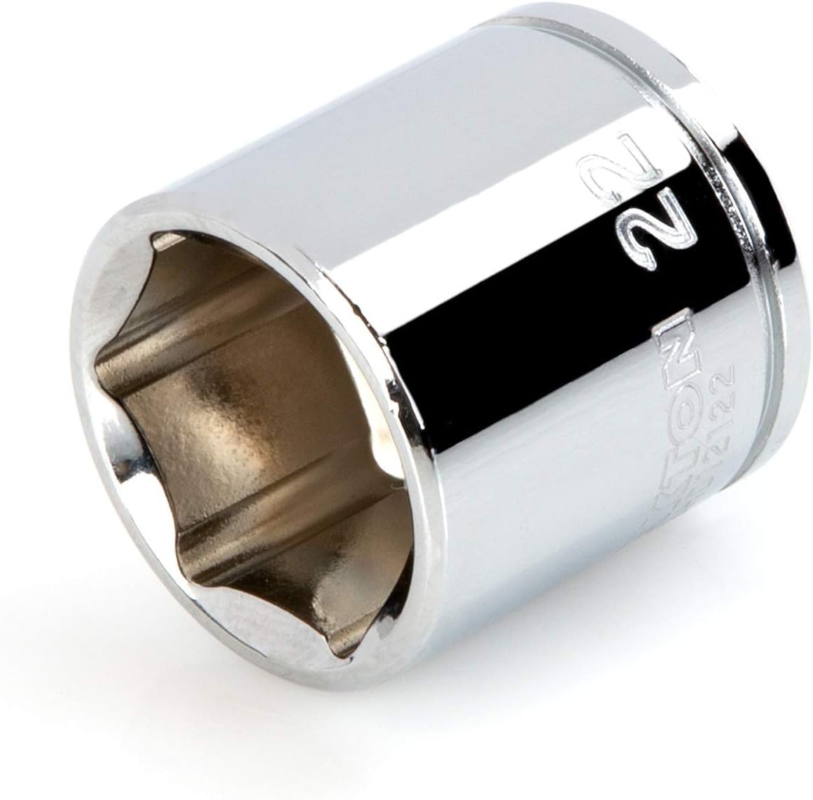 3/8 Inch Drive x 22 mm Shallow 6-Point Socket |