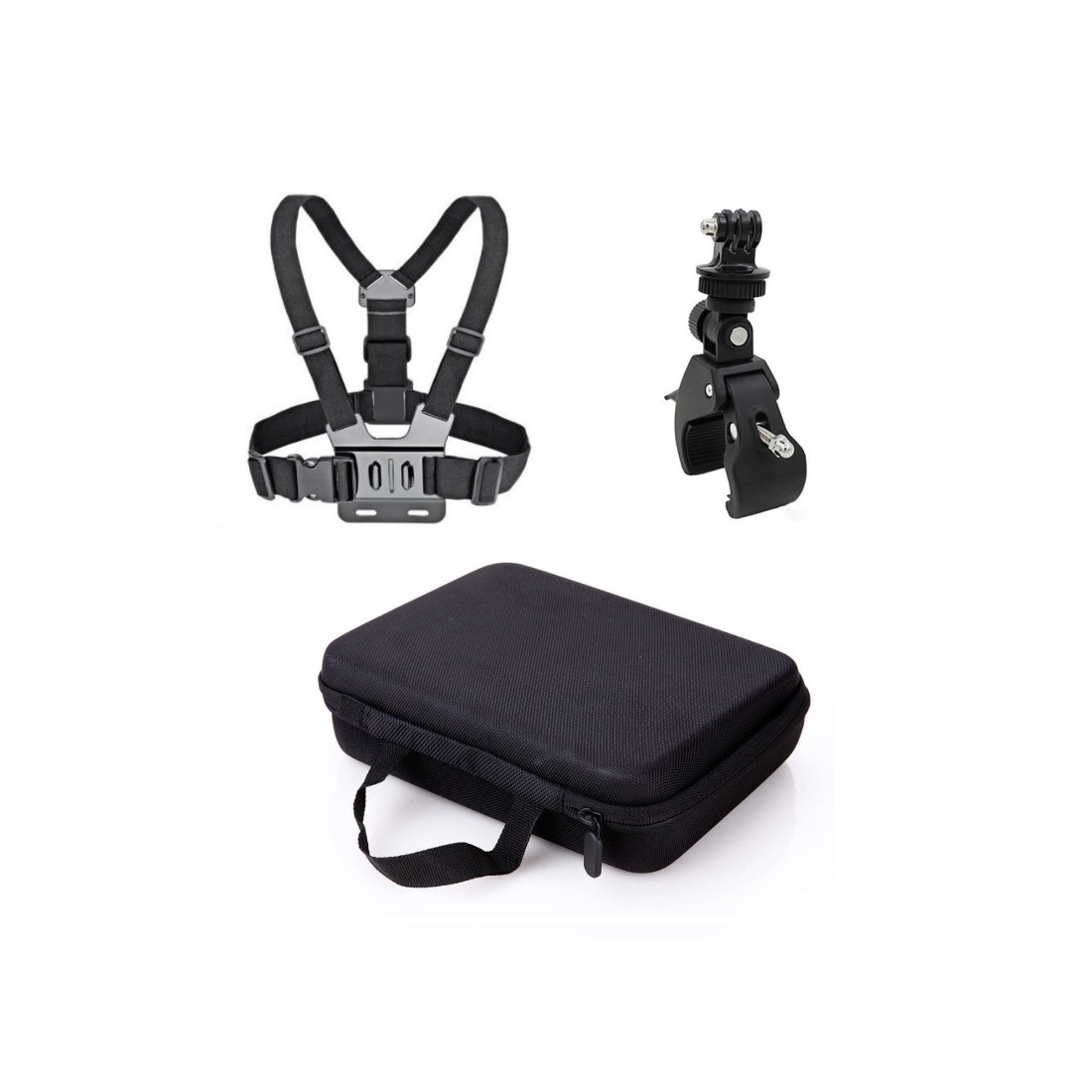 Sports Action Mount Kit for GoPro / Insta360 / Osmo Action 5 4 3 2 1 / SJCAM