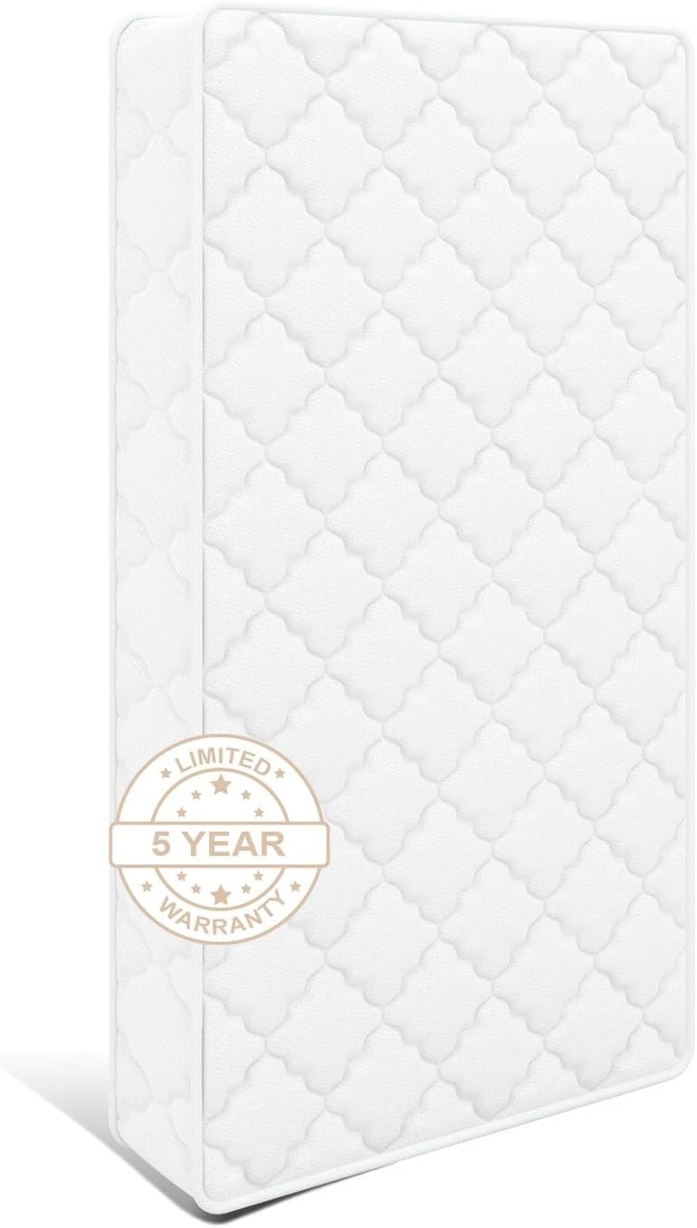 5x52x27.5 Mattress, Medium Firm with High Density Foam, Edge Reinforced