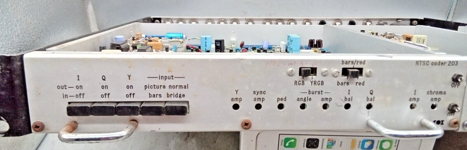 Michael Cox Electronics Ltd.; England NTSC CODER 203 +302/2BG + POWER SUPPLY