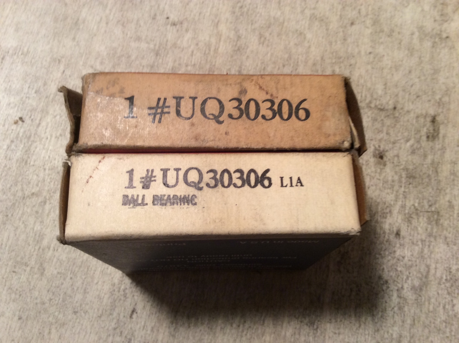 2-NDH, bearings , #UQ30306, FREE SHPPING to lower 48, NEW OTHER!