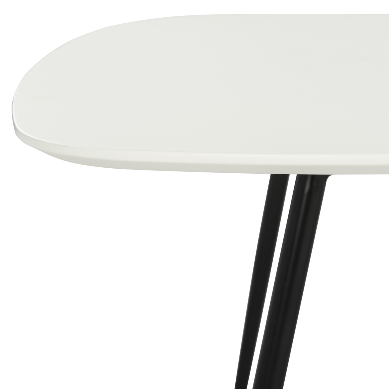 SAFAVIEH Jasmine Bi Level Coffee Table | White / Grey |
