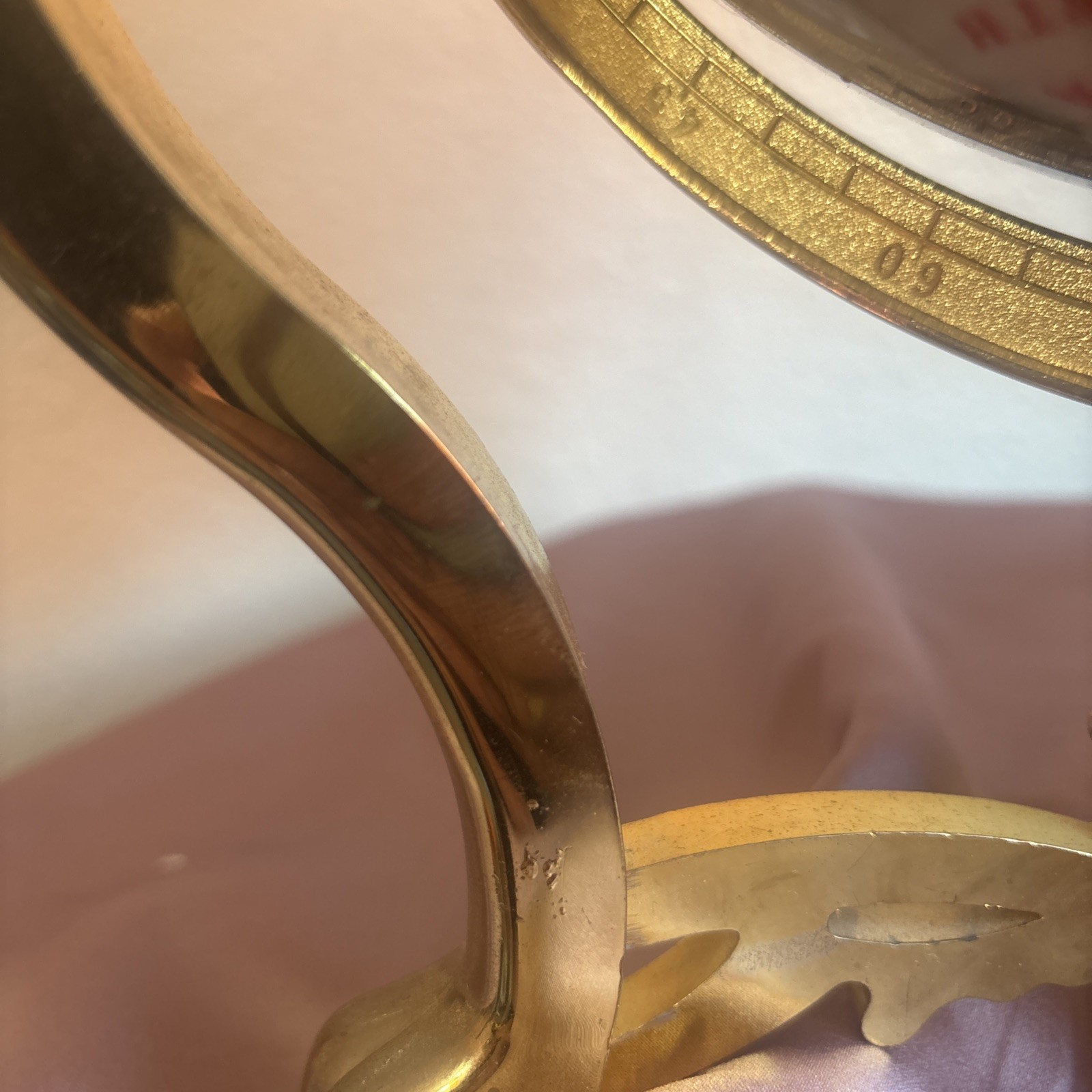 vintage gemstone globe