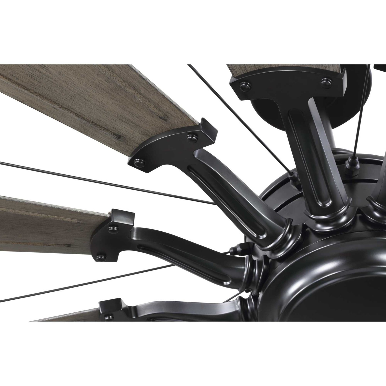 Progress Lighting P250098 Springer II 60" 12 Blade Indoor Ceiling - Nickel