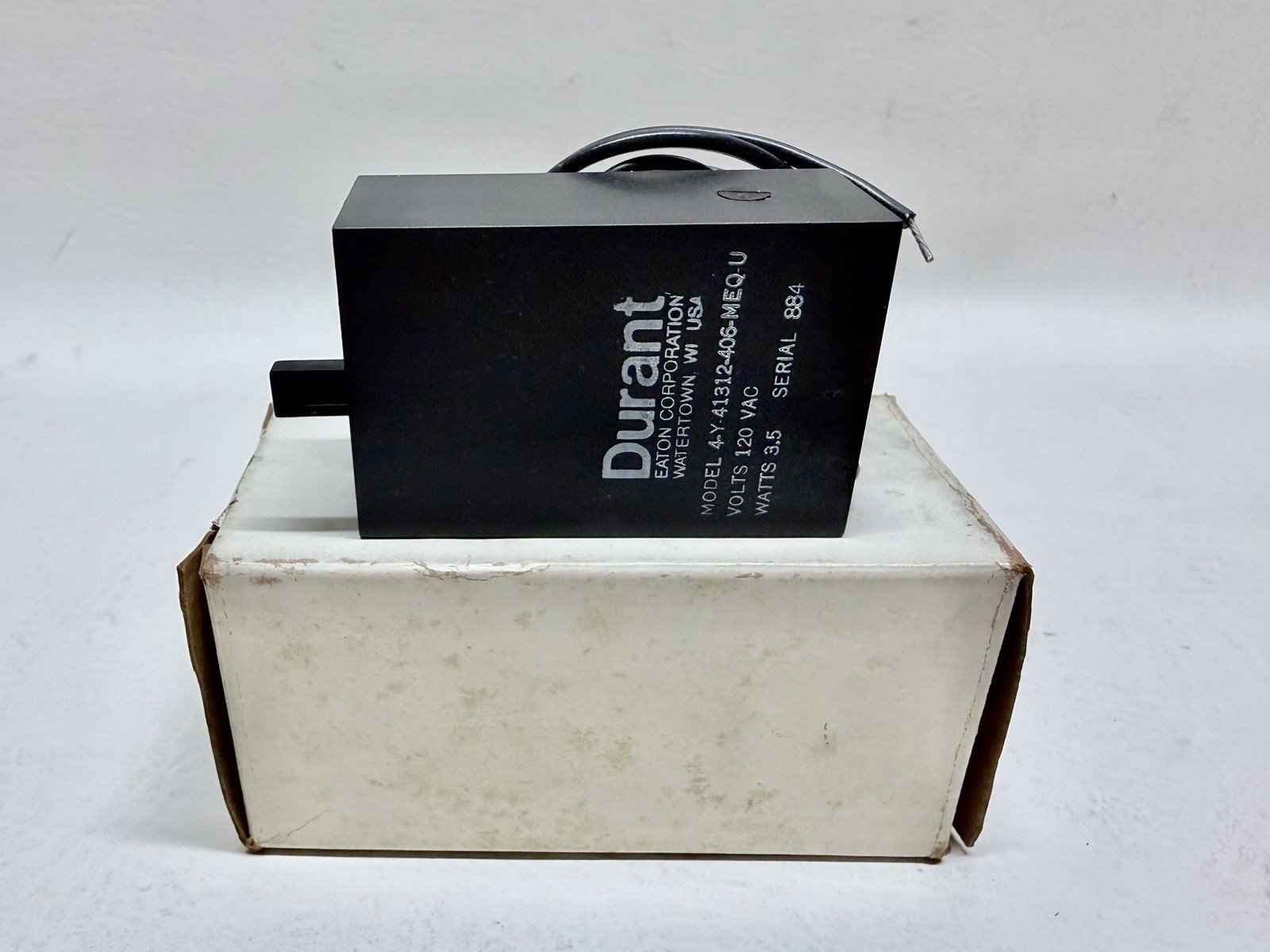 NEW Eaton Durant 4-Y-41312-406-MEQ-U Electronic Counter