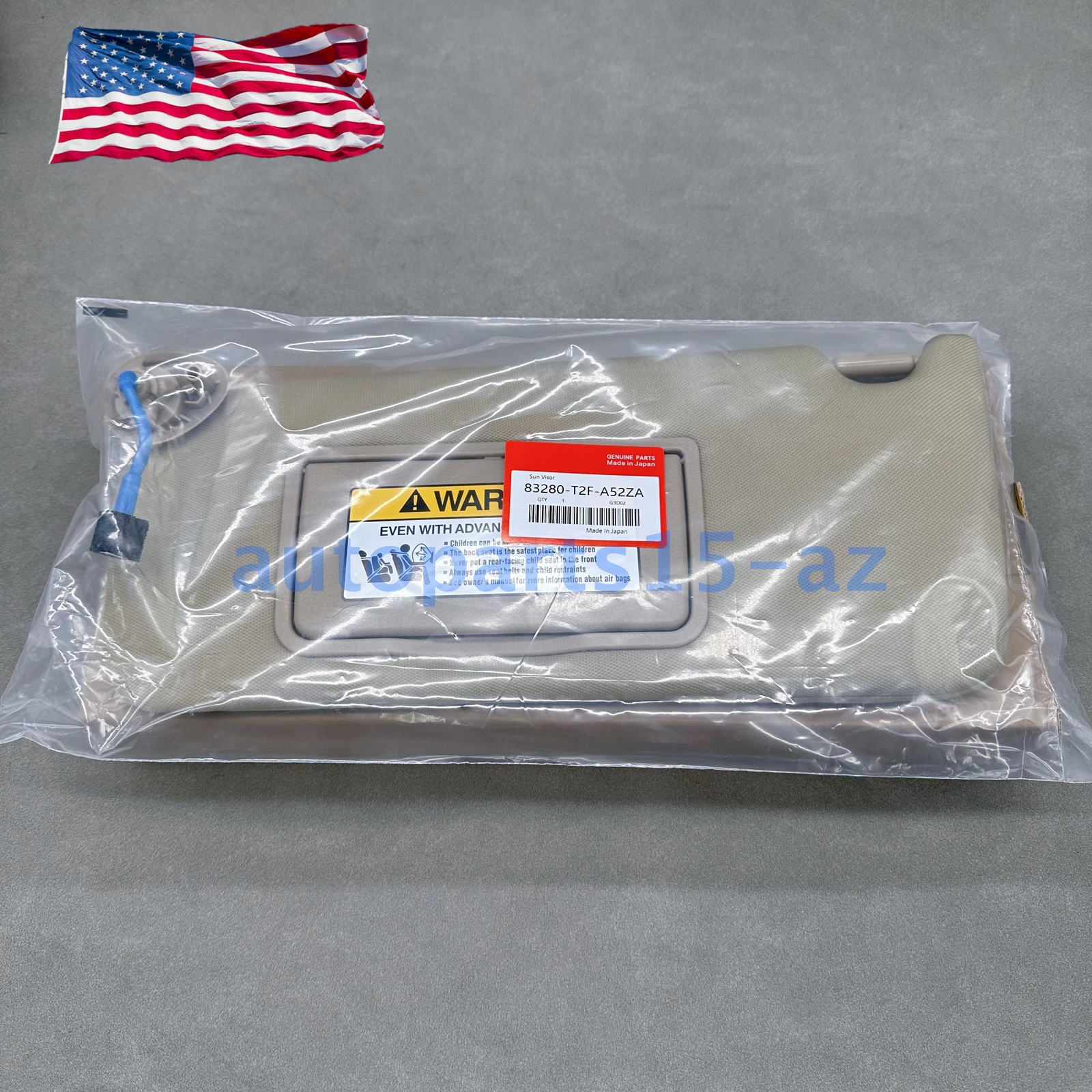 New! Sun Visor Left Driver Side beige for 13-17 Honda Accord 83280-T2F-A52ZA US