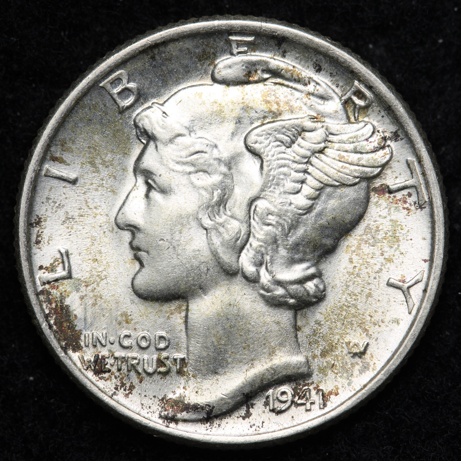 1941 Mercury Silver Dime GEM BU *UNCIRCULATED* MS E204 KH