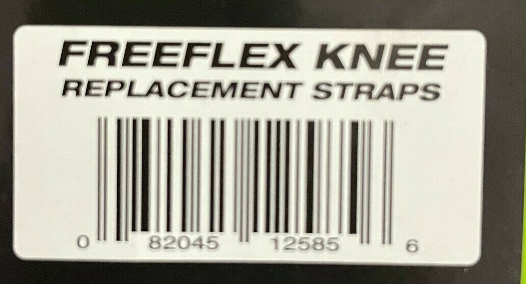 NEW Exalt Knee FreeFlex Replacement Straps - Black/Lime