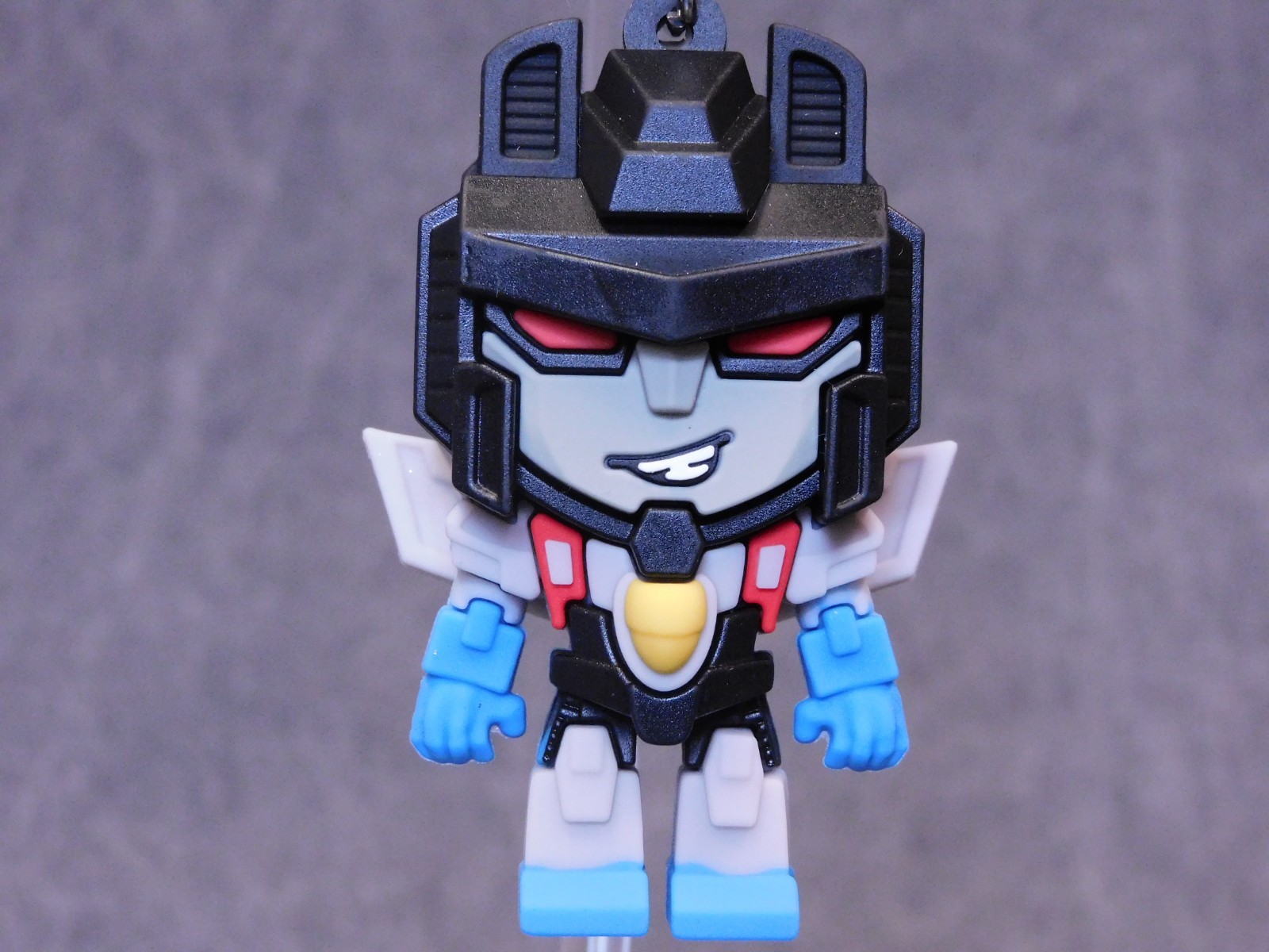 Transformers NEW * Starscream Clip * Blind Bag Cyberworld Key Chain Monogram