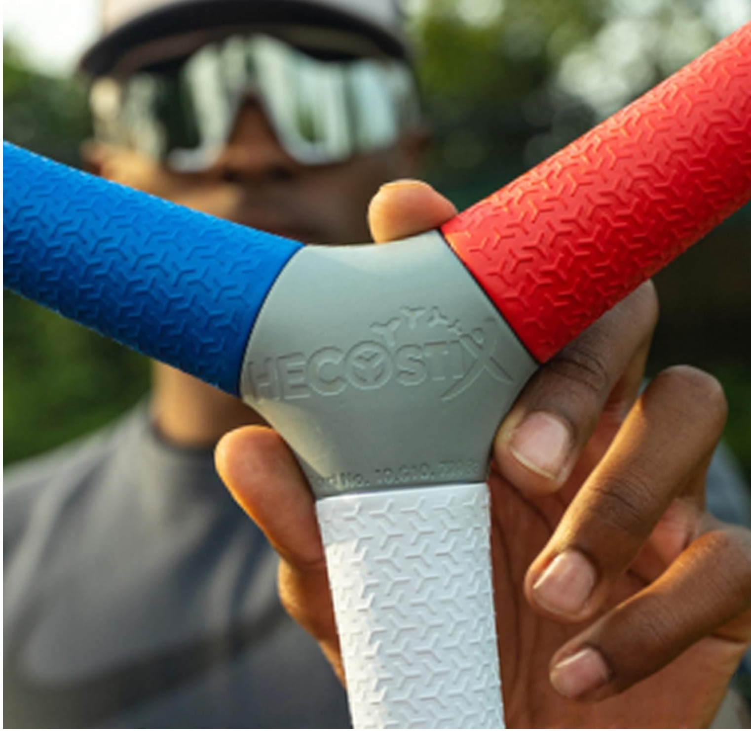 HECOstix Hand Eye Coordination & Reaction Speed Training Tool- Red White Blue