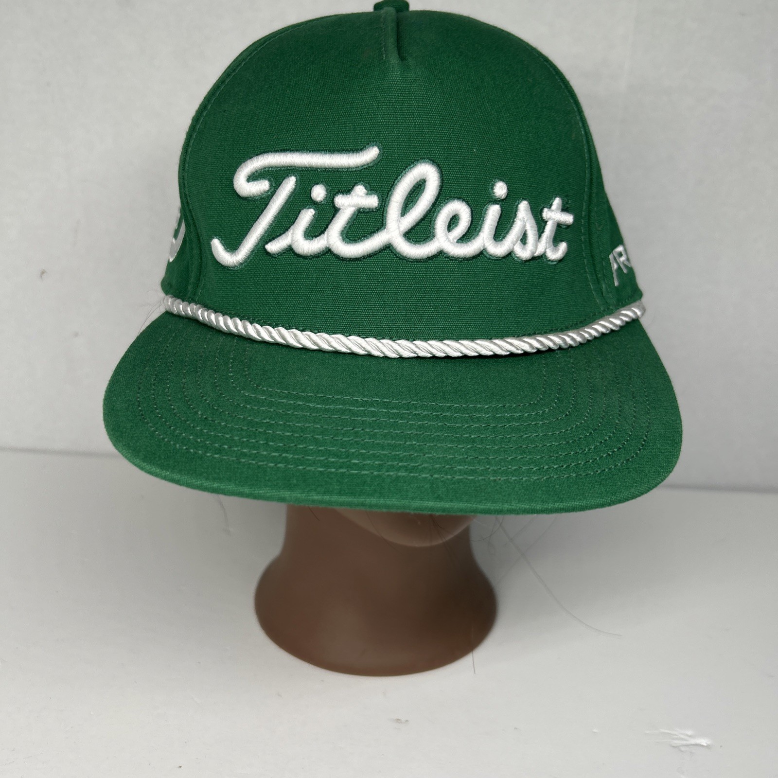 Tour Elite Flat Bill Pro V1 Green White