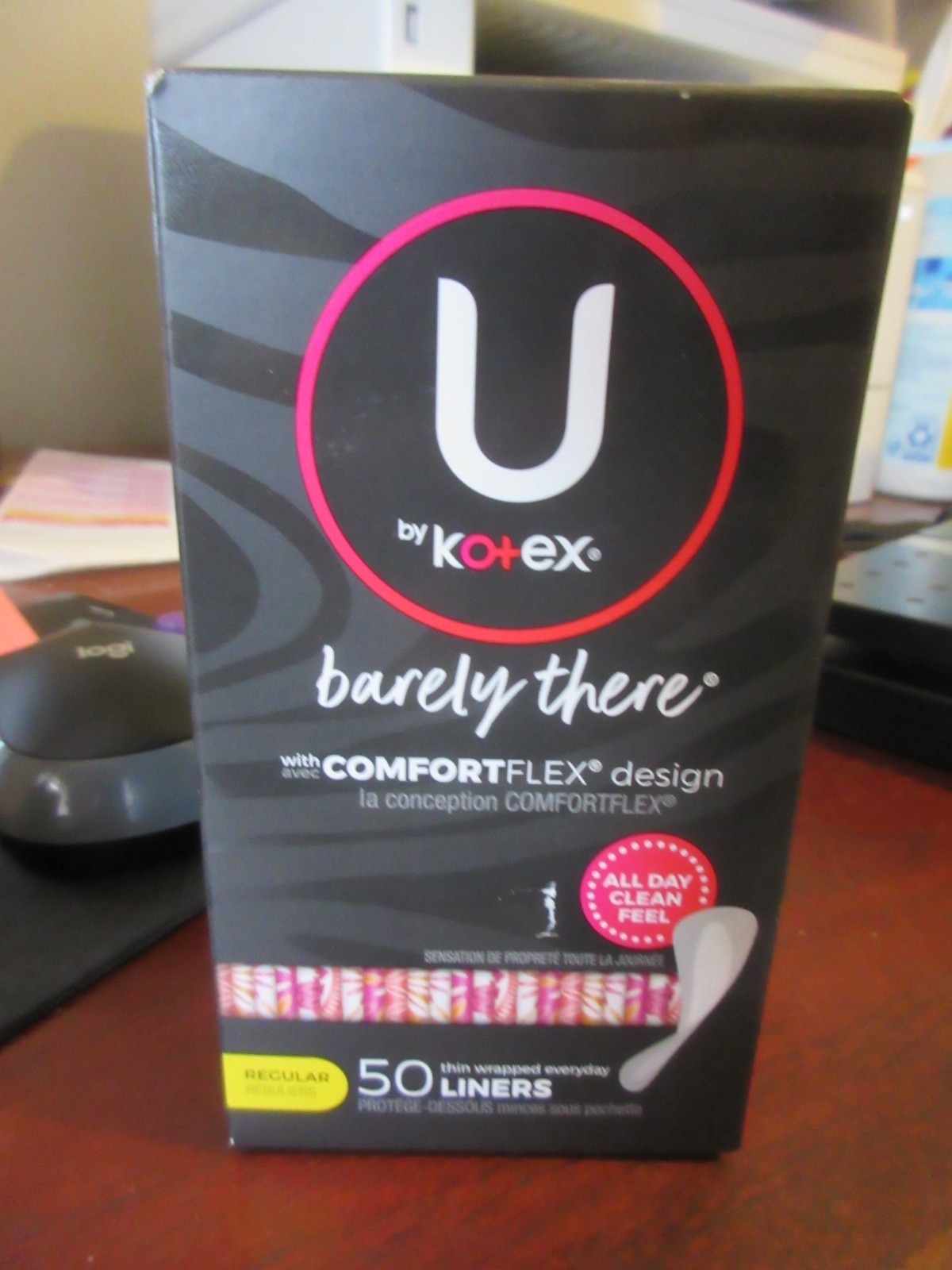 U by Kotex Barely There Thin Liners 50 ea