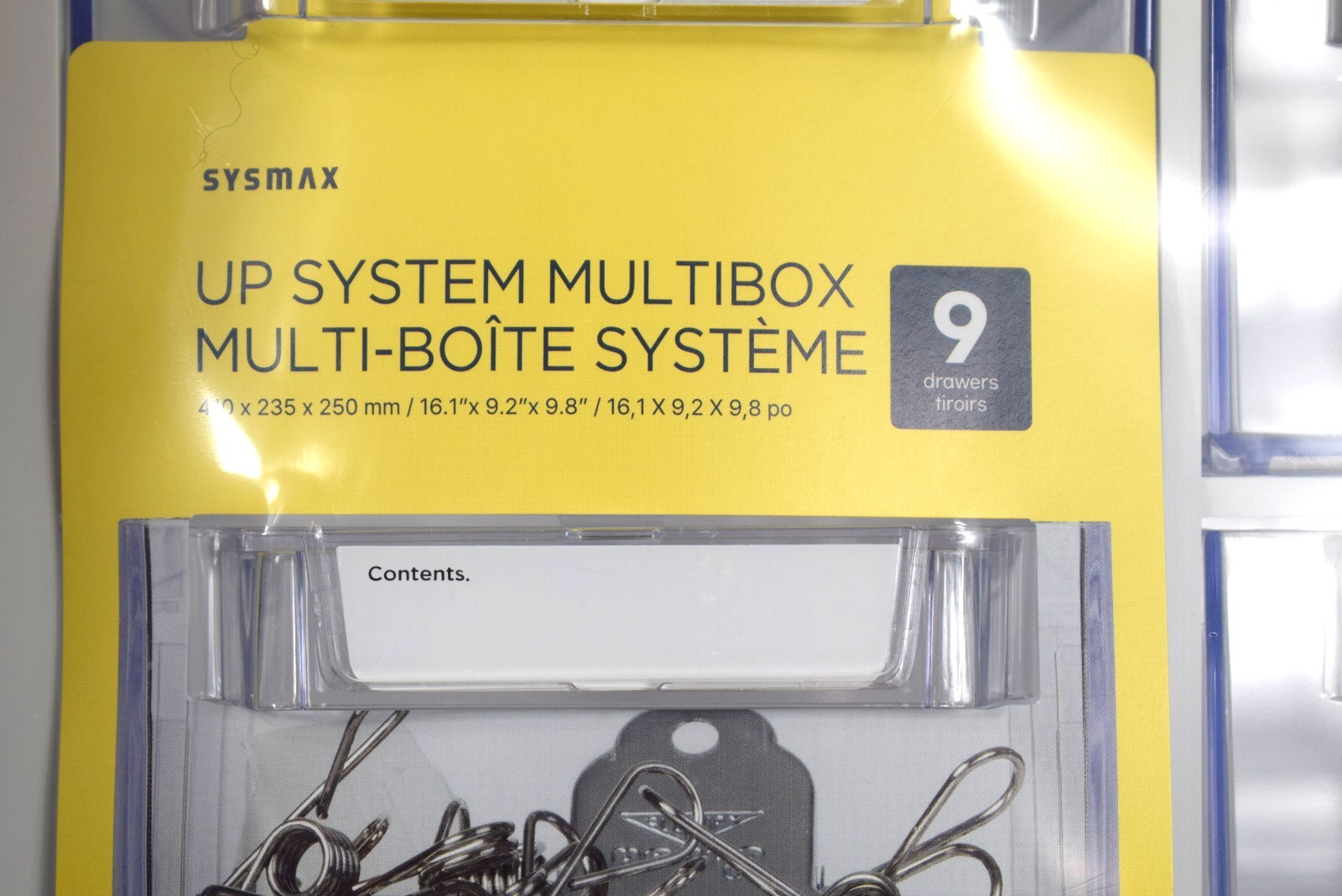 SYSMAX UP SYSTEM MULTIBOX - 9 Drawers * Made in Korea