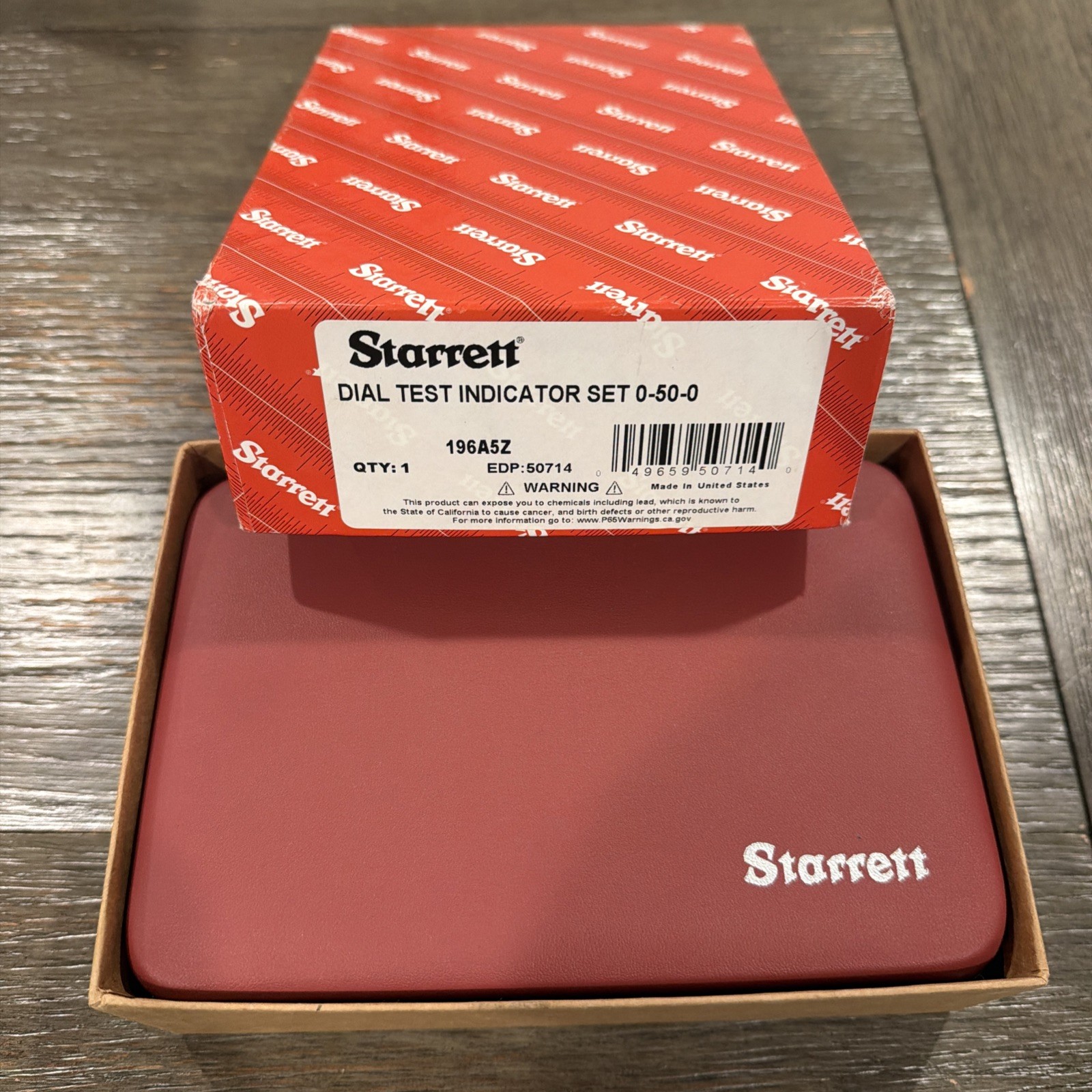 NEW IN BOX! Starrett DIAL TEST INDICATOR 196A5Z