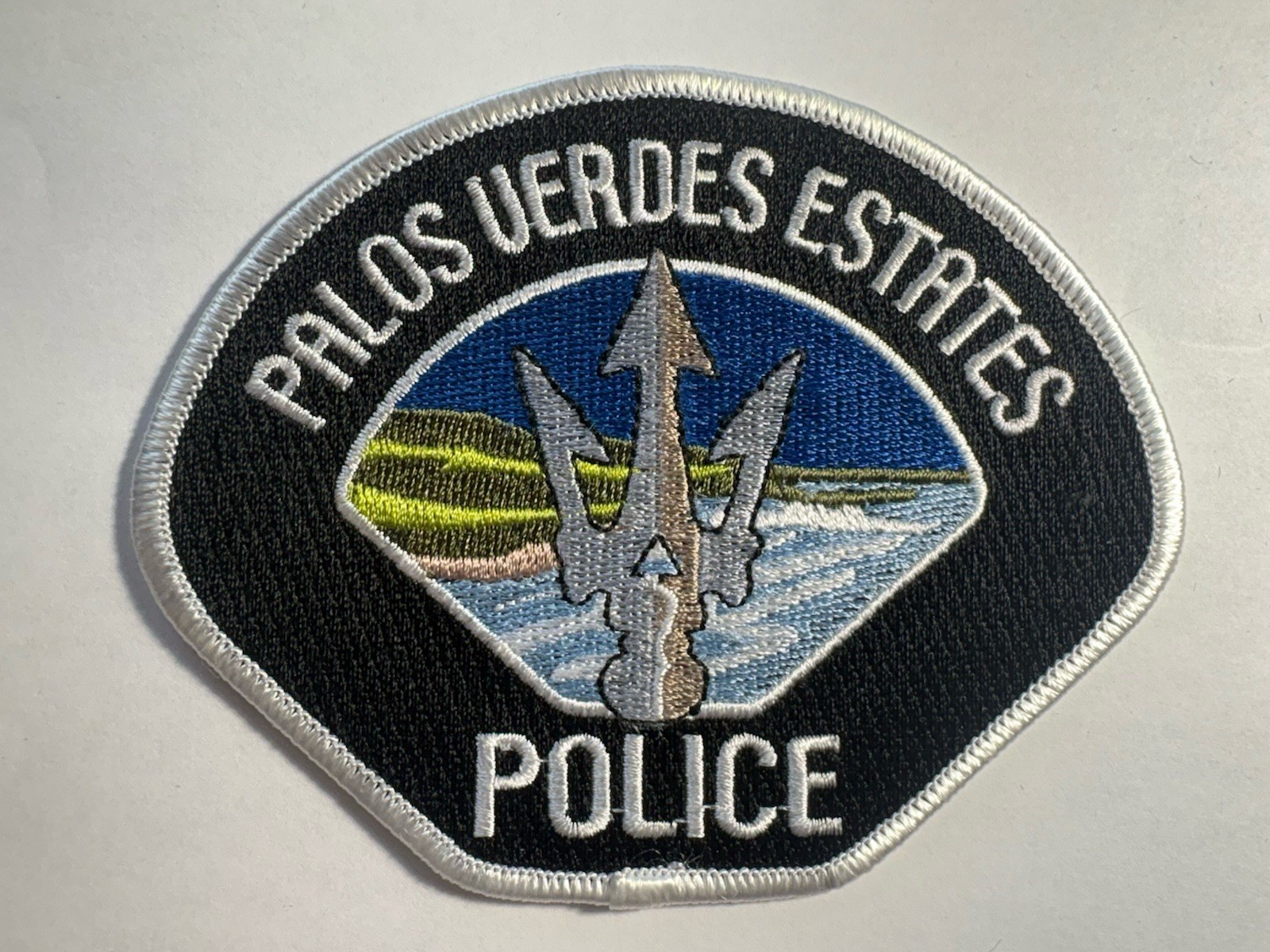 Palos Verdes Estates California Police Patch