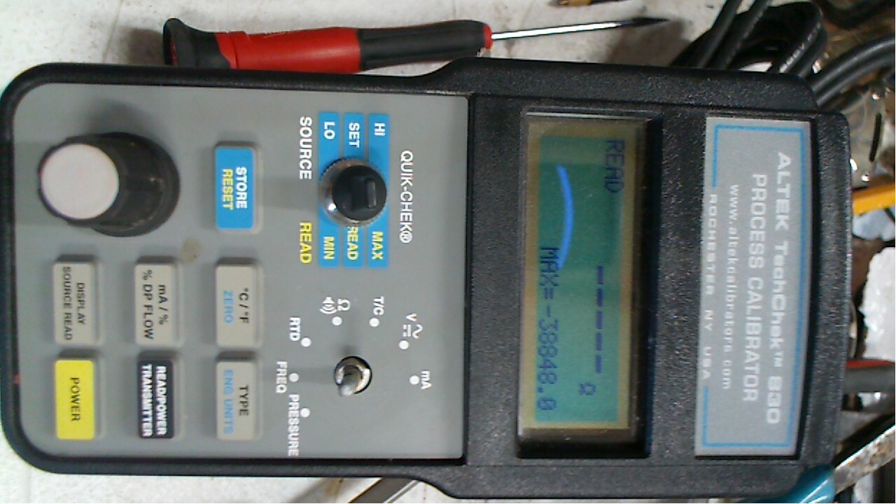 Altek TechChek 830 MultiFunction Process Calibrator FREE SHIPPING UNIT 2