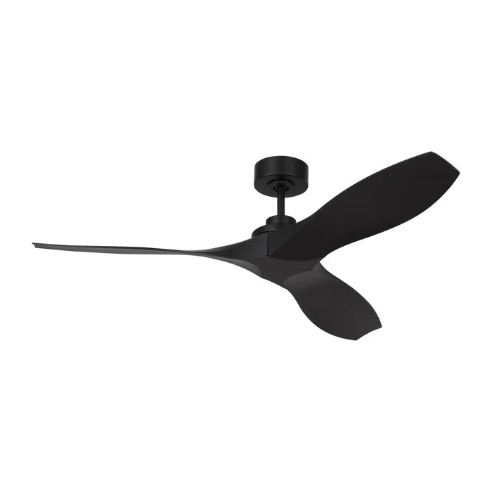 Monte Carlo 3CLNCSM60MBK Collins Coastal 60 - Ceiling Fan in Midnight Black