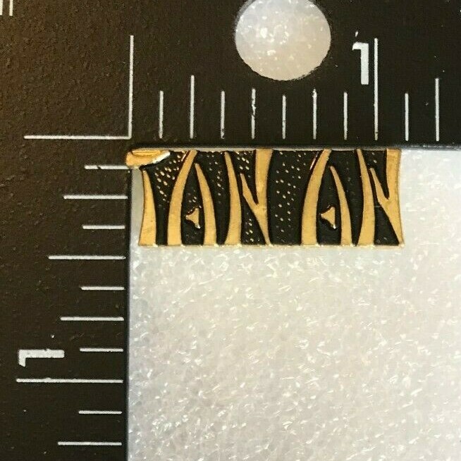 TAN AN TEXT / SCRIPT VIETNAM HAT or LAPEL PIN P27