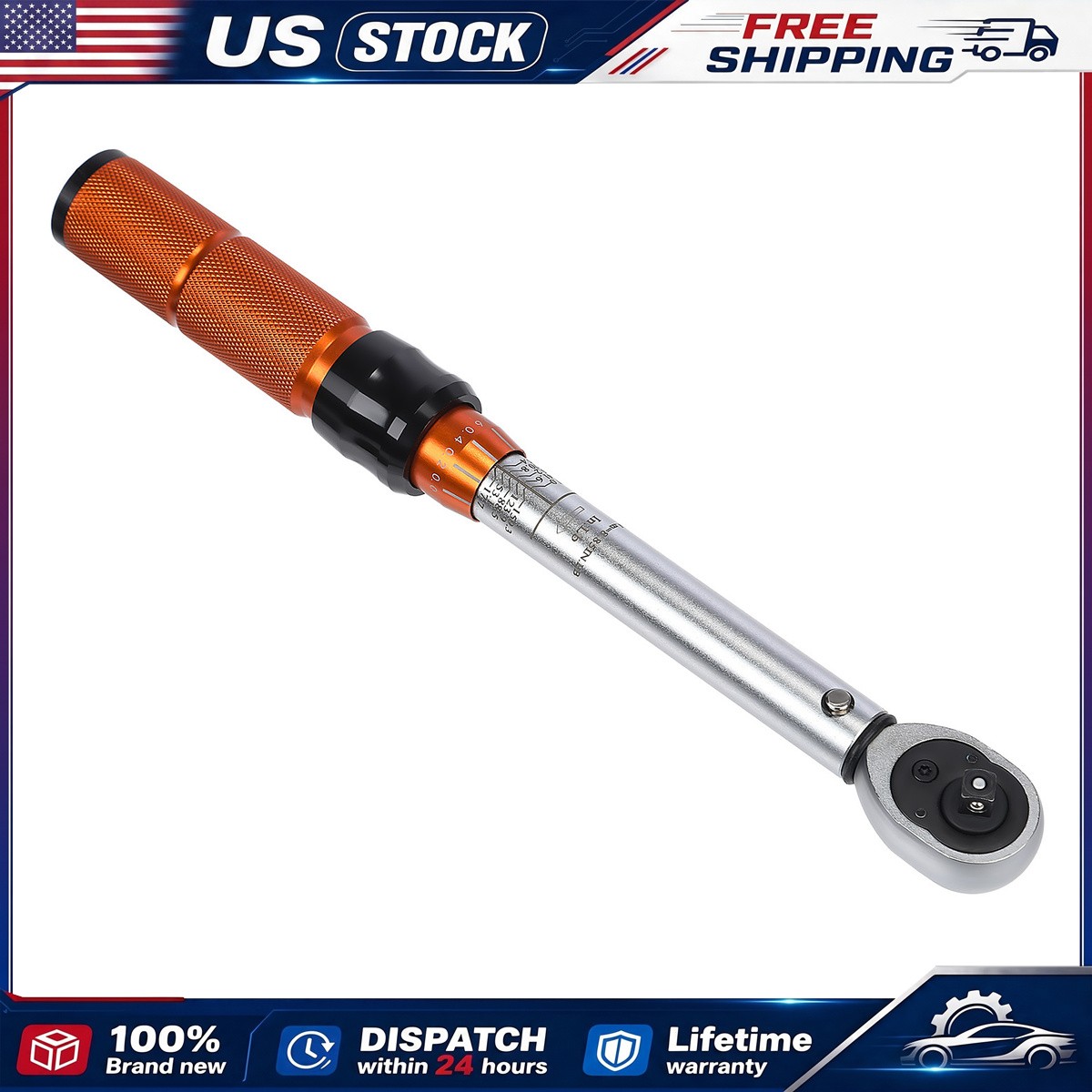 Torque Wrench for 2009-16 OUTBACK 2.5L 1/4 Inch Drive Click Type Torque Wrench