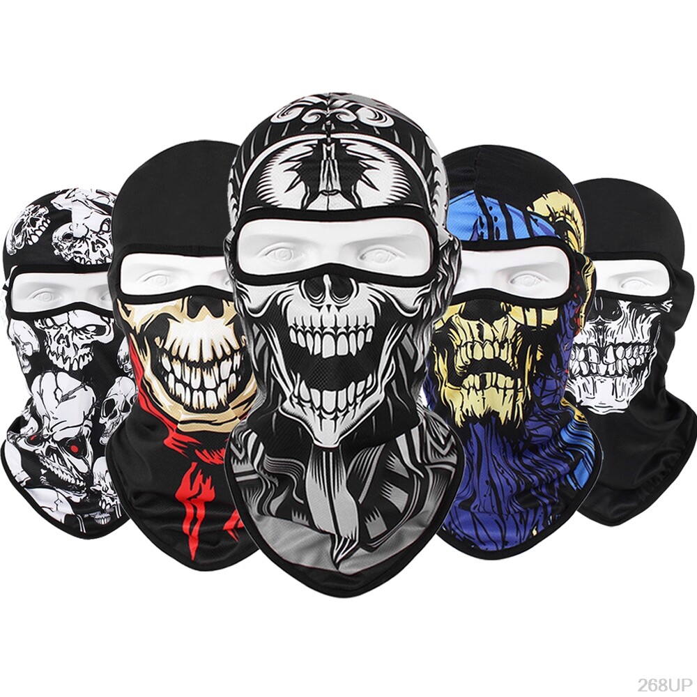 Balaclava Face Mask UV Protection Windproof Hood Tactical Mask for Ski Cycling