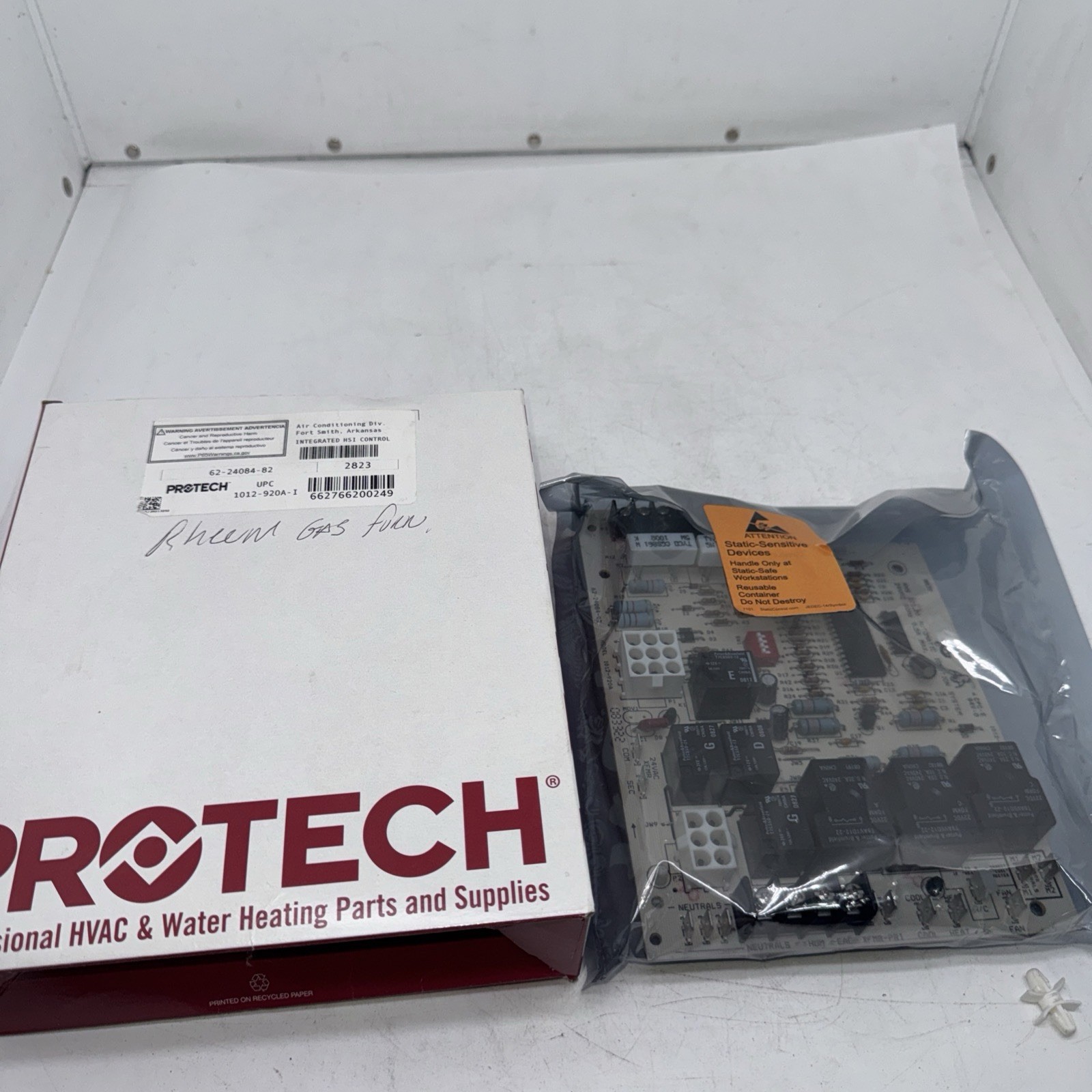 Rheem Rudd 62-24084-02 Furnace Control Board 1012-920A New Sealed HV3